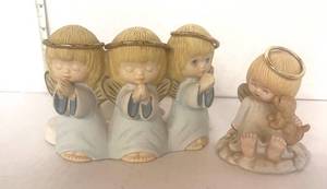 lot 112 image: Angel Votive Candle Holder