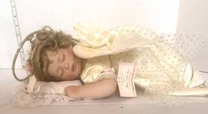 lot 113 image: Serenitys Sweet Comfort Porcelain Doll