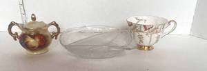 lot 150 image: Lot of Misc. Royal Chelsea Bone China Cup