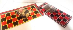 lot 22 image: Two Vintage Checker Boards