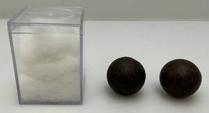 lot 23 image: Two Civil War Grape Shot 1 2964