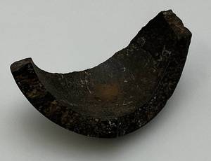 lot 27 image: Large Civil War Artillery Piece From Exploding Shell Cannon Ball Most Likely 4