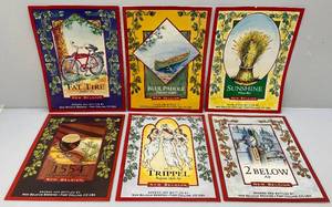 lot 38 image: Misc. 12 x 17 New Belguim Advertiseing Posters