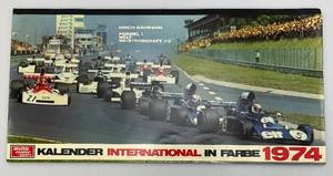 lot 40 image: 1974 Auto Motor Sports Kalendar International In Farbe