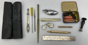 lot 54 image: Misc. Vintage Items Including Stamp Seal & More