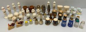 lot 60 image: Misc. Vintage Salt & Pepper Shakers