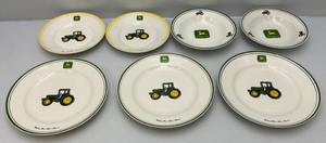 lot 85 image: Misc. John Deere Plates & Bowls