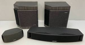 BOSE Direct Reflecting Book Shelf Speakers & Soundbar (Un-Tested)