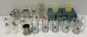 lot 136 image: Misc. Bar Items Including Beer Advertisement Glasses & More