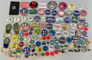 lot 157 image: Misc. Vintage Political Buttons & More