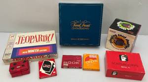 lot 177 image: Misc. Vintage Games Including UNO, ROCK &  More