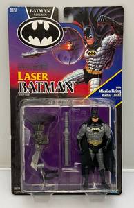 lot 182 image: 1991 BAT-MAN Returns Laser Bat-man Action Figure  (NIB)