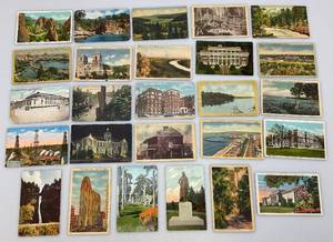 lot 187 image: Vintage Misc. Postcards Most With Stamps