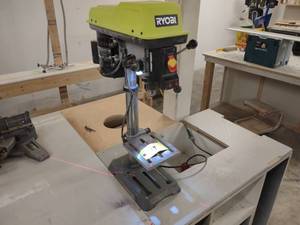 lot 16 image: Ryobi 10 Drill Press, 610-2800 RPM...
