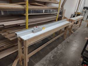 lot 18 image: Miter Saw Bench with OS Stop System...