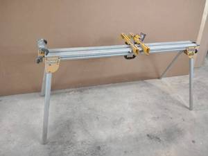 lot 124 image: Dewalt Miter Saw Stand...