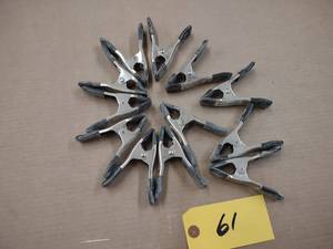 lot 61 image: Assorted Clamps...