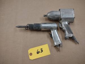 lot 63 image: (2) Air Tools...