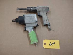 lot 64 image: (2) Air Tools...