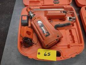 lot 65 image: Paslode CF325LI Cordless 30 Degree ...