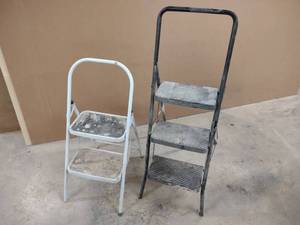 lot 134 image: (2) Step Stools...