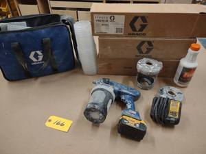 lot 166 image: Graco 20 Volt Cordless Paint Spraye...