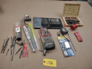 lot 172 image: Assorted Drill & Misc....