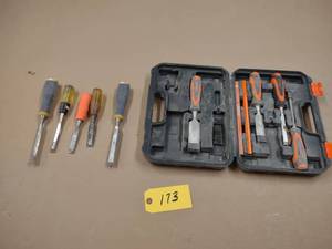 lot 173 image: Assorted Wood Chisels...