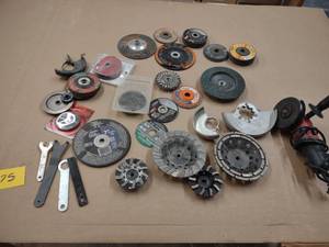lot 175 image: Grinder & Grinding Wheels...