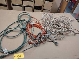 lot 190 image: (5) Cords...