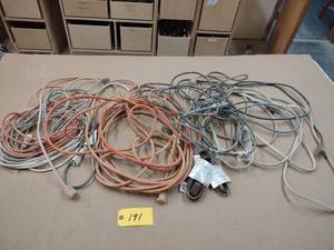 lot 191 image: Assorted Cords...