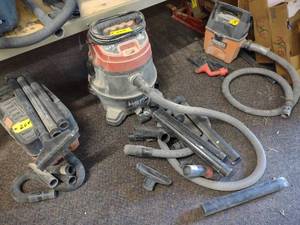 lot 205 image: Ridgid WetDry Vac, 14 Gallon...