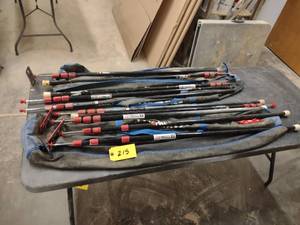 lot 215 image: (10) Zip Poles...