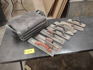 lot 219 image: Cement Tools...