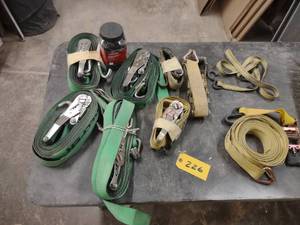 lot 226 image: Tie Down Straps...