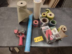 lot 229 image: Masking Supplies...