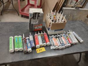 lot 231 image: Assorted Caulking...