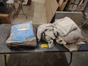 lot 249 image: Drop Cloths & Tarps...