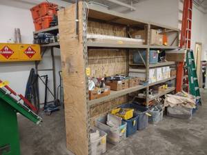 lot 272 image: Shelf Unit, 12x2x8, Cannot Be Re...
