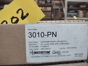 lot 302 image: Waterstone Air Switch...