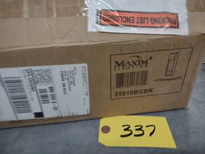 lot 337 image: Maxim Light...
