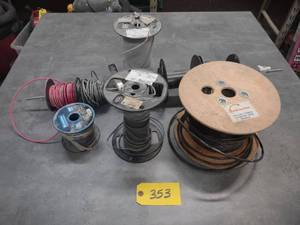 lot 353 image: Copper Wire Rolls...