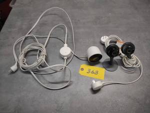 lot 363 image: (4) Nest Indoor Cameras & (1) Nest ...