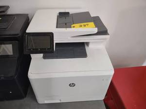 lot 389 image: HP Color LaserJet Pro Printer...