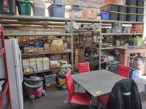 lot 395 image: Row of Bulk Shelving, 20x8x2, Ca...