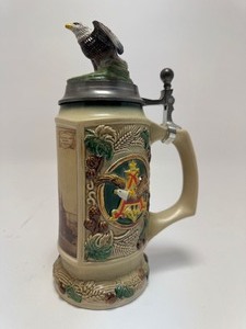 lot 2 image: Anheuser-Busch Heritage Series The Brew House Stein CB16