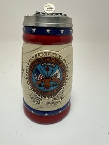 lot 7 image: Anheuser-Busch Armed Forces Series Army Stein