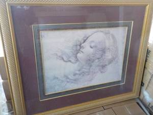 lot 38 image: Somerset Framed Picture 30 x 37...