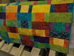 lot 88 image: Quilted Blanket 60x 46...