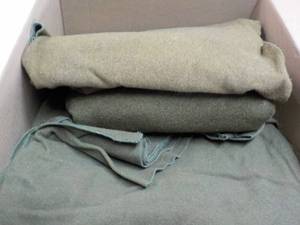 lot 191 image: Wool Army Blankets...